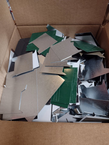 Galvanized Scrap - Small Pieces - 40 lbs