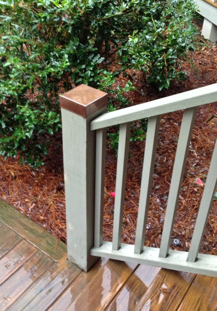 Copper Post Cap Protect Fence and Deck Sheet Metal Caps