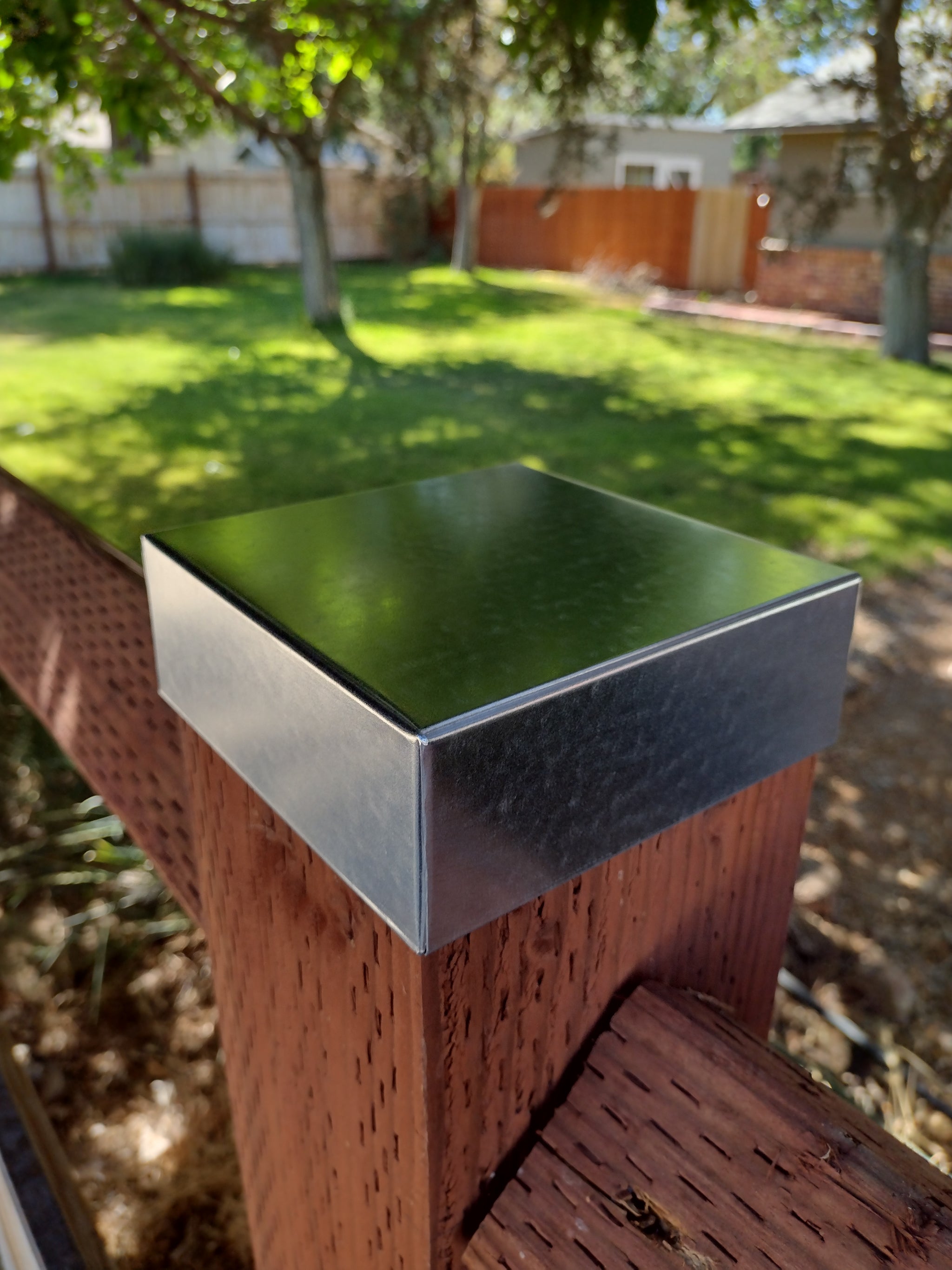 Galvanized Post Cap | Sheet Metal Caps