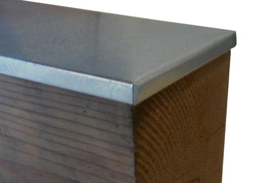 Low Profile Galvanized Beam Caps