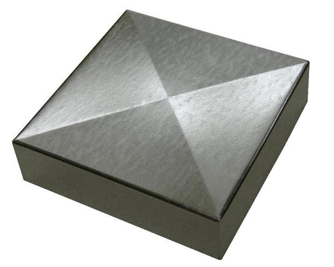 Solid Copper Pyramid - 1.675 inches -Brushed Finish